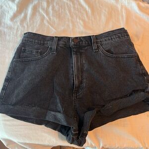 Universal Thread Co. Black Denim Shorts